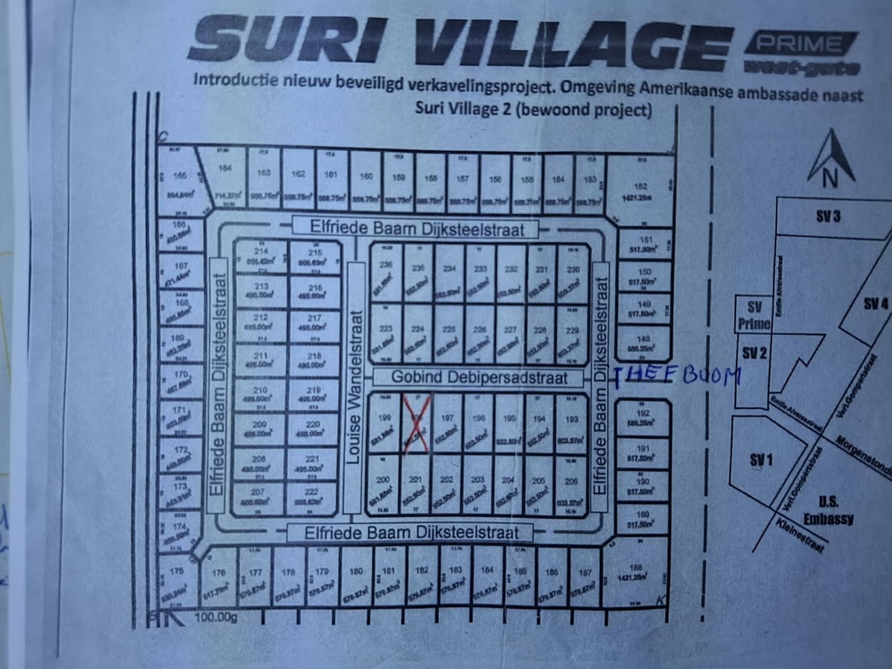 Gobind Debipersadstraat Paramaribo Noord