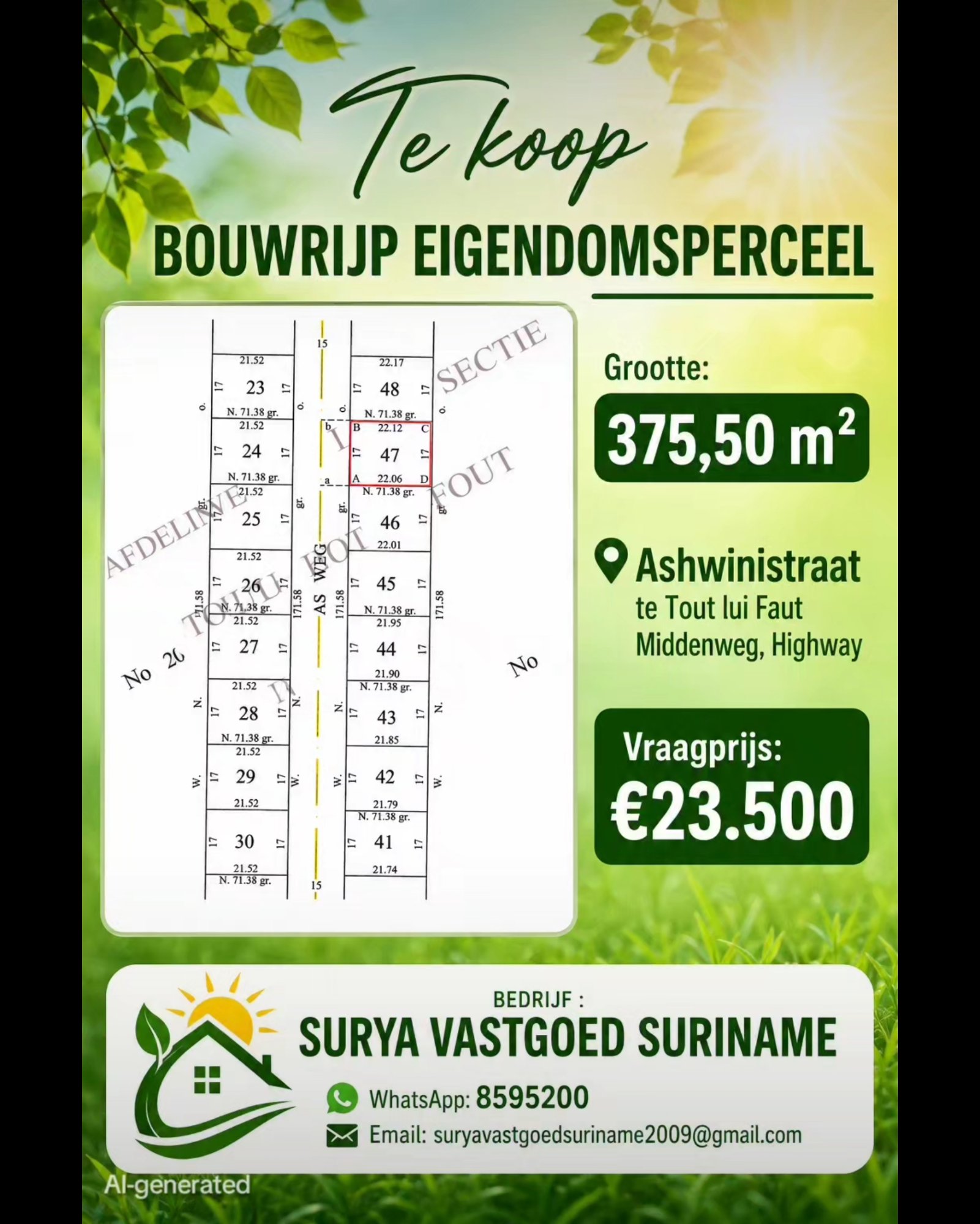 Tout Lui Faut Middenweg Ashwinistraat